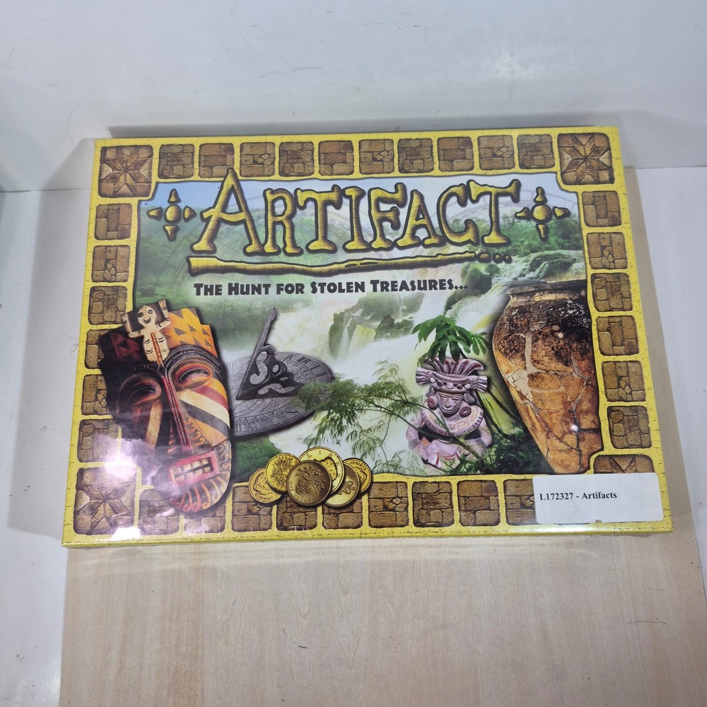 Outset Media Artifact The Hunt For Stolen Treasures Board Game New Sealed 2004